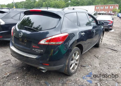 2014 Nissan Murano Le из США, поврежденный, VIN JN8AZ1MWXEW504319